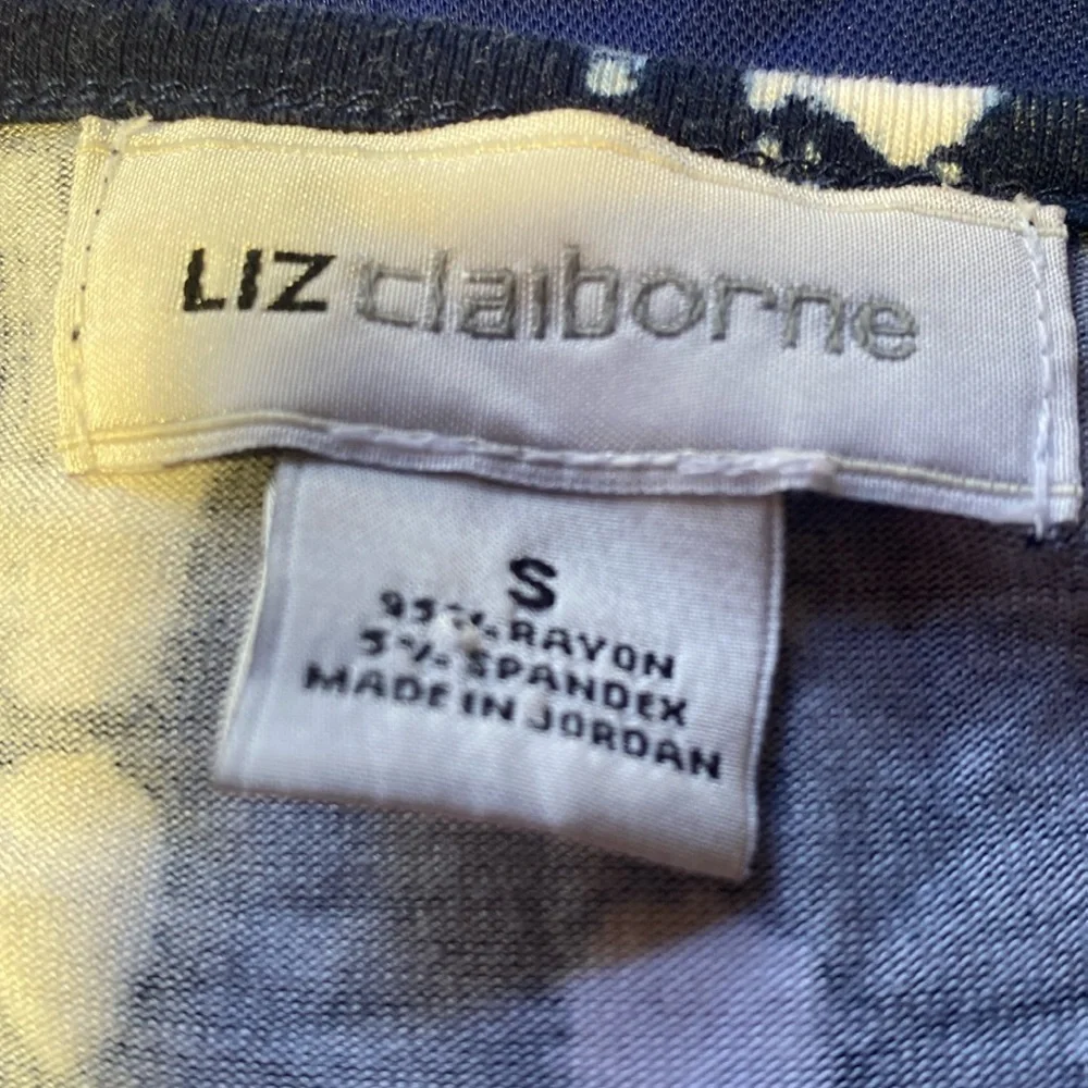 Blue Tie Dye Rayon Top